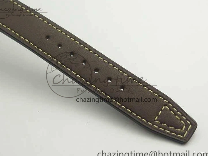 MIROTIME 0306 Big Pilot IW501004 Titanium ZF 1:1 Best Edition Black Dial On Brown Leather Strap A ZeroBulk 7212